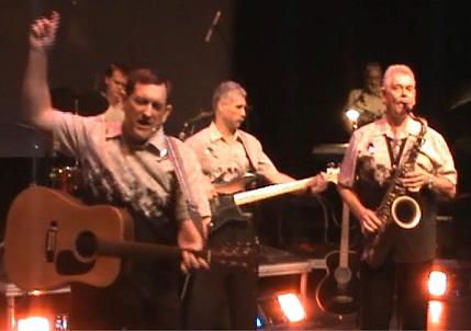 Tiger in the Blue Dress